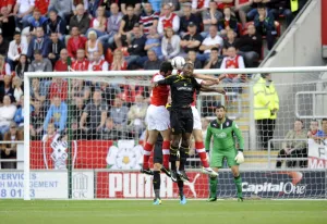 Domestic Cups Photographic Print Collection: Rotherham United vs SWFC August 6th 2013