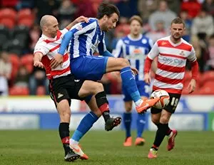 Doncaster Rovers vs SWFC March 22nd 2014 Collection: Rovers v owls 18