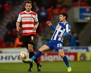 Doncaster Rovers vs SWFC March 22nd 2014 Collection: Rovers v owls 25