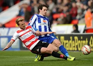 Doncaster Rovers vs SWFC March 22nd 2014 Collection: Rovers v owls 36