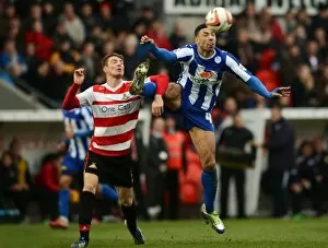 Doncaster Rovers vs SWFC March 22nd 2014 Collection: Rovers v owls 43
