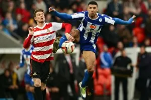 Doncaster Rovers vs SWFC March 22nd 2014 Collection: Rovers v owls 44