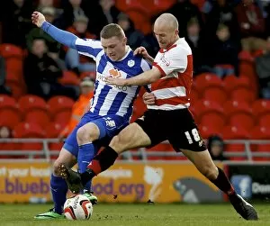 Doncaster Rovers vs SWFC March 22nd 2014 Collection: Rovers v owls 61