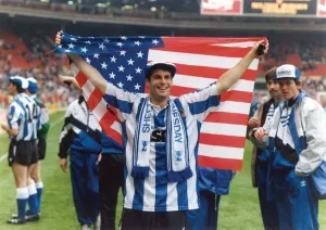 Sheffield Wednesday 1991 League Cup Winners John Harkes