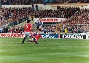 Images Dated 11th March 2013: Sheffield Wednesday John Sheridan 1991 League Cup Final