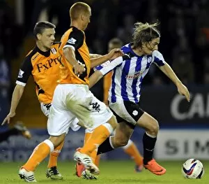 Images Dated 28th August 2012: Sheffield Wednesday v Fulham 34