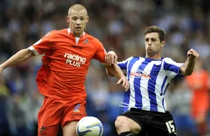 Sheffield Wednesday v Millwall... Owls Rodri challenges Alan Dunne