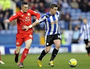 SWFC vs MK Dons January 5th 2013 Collection: Sheffield Wednesday v MK Dons... Owls Chris Maguire