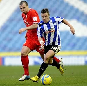SWFC vs MK Dons January 5th 2013 Collection: Sheffield Wednesday v MK Dons... Chris Maguire