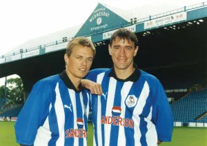 Simon Donnelly and Phil O Donnell Sheffield Wednesday