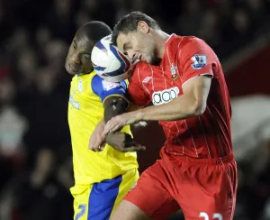 Southampton v Sheffield Wednesday... Head to head Michail Antonio with Saints Frazer Richardson