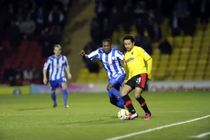 2012-13 Season Poster Print Collection: Watford vs SWFC March 5th 2013