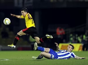 Watford vs SWFC March 5th 2013 Collection: watford v owls 23