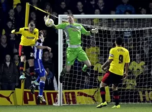 Watford vs SWFC March 5th 2013 Collection: watford v owls 29