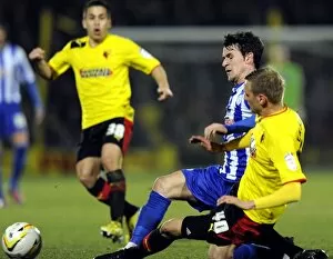 Images Dated 5th March 2013: watford v owls 31