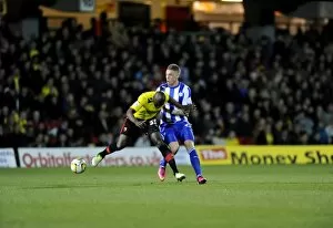 Watford vs SWFC March 5th 2013 Collection: watford v owls 36