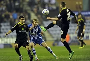 Images Dated 12th March 2014: wigan v owls 27