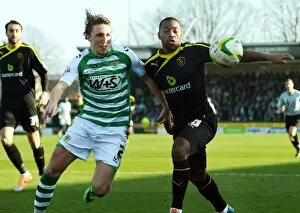 Yeovil Town vs SWFC March 8th 2014 Collection: yeovil v owls 20